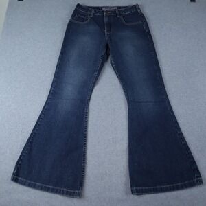 Silver‎ Jeans Womens 28/31 Flared 5-Pocket Denim Blue